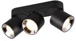 Trio Spot 'Guayana' schwarz 8,7 x 12 x 27,3 cm 3-flammig