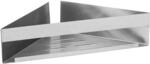Wenko Eckablage 'Turbo-Loc' silber matt 36 x 8 x 17 cm