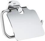 Grohe Toilettenpapierhalter 'Start' chromfarben mit Deckel