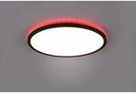 Reality Leuchten LED-Deckenleuchte 'Aureo' schwarz &Oslash; 40 cm