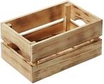 Kesper Holzkiste Kiefer FSC&reg; geflammt 30 x 20 x 15 cm