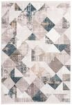 Kayoom Teppich 'Akropolis' grau/lachsfarben 120 x 180 cm