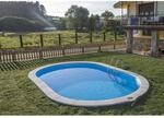GRE Stahlwandpool-Set 'Sumatra' 500 x 300 x 120 cm mit Trittleiter und