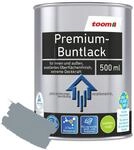 toom Premium-Buntlack silbergrau seidenmatt 500 ml