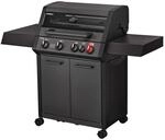 Enders Gasgrill 'Monroe ProX 4 SIR Turbo Shadow' schwarz 153,5 x 58 x 118,5 cm