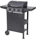 El Fuego Gasgrill 'San Jose' schwarz 104 x 101,5 x 51 cm