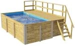 Weka Massivholz-Pool '595' 416 x 203 x 309 cm