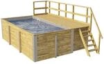 Weka Massivholz-Pool '595' 416 x 203 x 309 cm