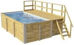 Weka Massivholz-Pool '595' 416 x 203 x 309 cm
