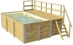 Weka Massivholz-Pool '595' 416 x 203 x 309 cm