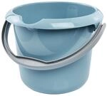 Keeeper Eimer mit Ausguss 'Mika' nordic blue &Oslash; 24 x 20 cm 5 l