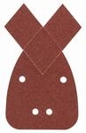Bosch Deltaschleifblatt-Set 5-teilig gelocht 9,5 x 13,5 cm G120