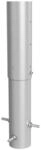 Biohort Aluminium-Pfosten silber-metallic 90 cm