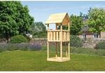 Karibu Spielturm 'Lotti' naturbelassen 107 x 107 x 291 cm
