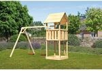 Akubi Kinderspielturm 'Lotti' Doppelschaukelanbau, 371 x 264 x 291 cm