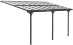 Westmann Terrassen&uuml;berdachung 'Bruce' Aluminium schwarz 300 x 556 x 270 cm
