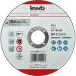 kwb Inox- Gewebetrennscheiben-Set f&uuml;r Metall &Oslash; 125 x 1 mm 10-teilig