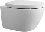 Wand-WC sp&uuml;lrandlos 'Rio' inklusive WC-Sitz wei&szlig;