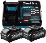 Makita Akku-Starter-Set 'Power Source XGT' 2,5 Ah 40 V