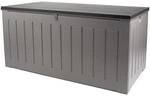 Kissenbox 'Molly XL' Kunststoff grau/schwarz 830 l 160 x 76 x 78 cm