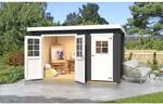 Weka Gartenhaus '253 Gr.1' graphitgrau 420 x 260 x 270 cm, mit Nebenraum