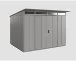 EcoStar Ger&auml;tehaus 'Elegant-P Typ 3' graualuminium 302,8 x 238 cm, mit Doppelt&uuml;r