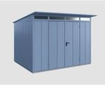 EcoStar Ger&auml;tehaus 'Elegant-P Typ 3' taubenblau 302,8 x 238 cm, mit Doppelt&uuml;r