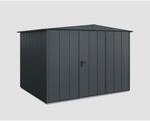 EcoStar Ger&auml;tehaus 'Elegant-S Typ 3' anthrazitgrau 302,8 x 238 cm, mit Einzelt&uuml;r