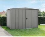 EcoStar Ger&auml;tehaus 'Elegant-S Typ 3' graualuminium 302,8 x 238 cm, mit Doppelt&uuml;r