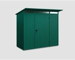 EcoStar Ger&auml;tehaus 'Trend-P Typ 1' moosgr&uuml;n 238 x 107,8 cm, mit Einzelt&uuml;r