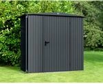 EcoStar Ger&auml;tehaus 'Trend-S Typ 1' anthrazitgrau 238 x 107,8 cm, mit Einzelt&uuml;r