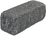 Diephaus Mauerstein 'T-Wall Quarry' schwarzgrau 37,5 x 12,5 x 12,5 cm