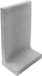 Diephaus L-Stein Beton grau 100 x 50 x 50 x 7 cm