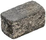 Diephaus Mauerstein 'T-Wall Quarry' Beton wei&szlig;-schwarz 25 x 12,5 x 12,5 cm