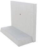 Diephaus L-Stein Beton bewehrt grau 80 x 100 x 45 x 8 cm