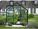 Halls Gew&auml;chshaus 'Popular 106' 193 x 319 cm mit 3 mm Sicherheitsglas gr&uuml;n