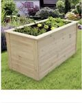 Stelmet Hochbeet 'Marina' Kiefernholz natur 150 x 78 x 75 cm