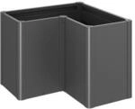 Biohort Pflanzbeet 'Belvedere MAXI L100' dunkelgrau-metallic 102 x 102 x 77 cm