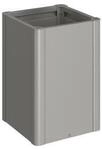 Biohort Pflanzbeet 'Belvedere MAXI 50' quarzgrau-metallic 53 x 53 x 77 cm
