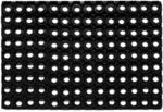 Schmutzfangmatte schwarz Gummi 80 x 120 cm