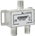 Schwaiger Verteiler zweifach "Antenna" Professional