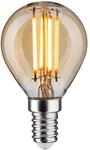 Paulmann LED-Leuchtmittel '1879' dimmbar Tropfen gold E14 4,9 W 450 lm warmwei&szlig;