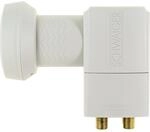 Schwaiger Digitales Quattro LNB 'Sun Protect' hellgrau