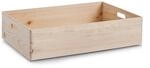 Zeller Allzweckkiste holzfarben 60 x 14,5 x 40 cm