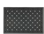 Astra Gummimatte 'Dynamic' 40 x 60 cm Kreise schwarz