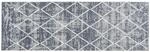 Astra Sauberlaufmatte 'Miabella' 50 x 150 cm Rauten grau