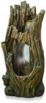 Ubbink Gartenbrunnen mit Wasserfall 'Cerda' braun 48 x 150 x 71 cm
