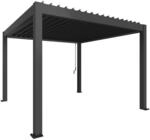Biohort Pergola Gr. 3,5 x 3,5 dunkelgrau-metallic 367,5 x 367,5 cm