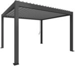 Biohort Pergola Gr. 4 x 3,5 dunkelgrau 404,5 x 367,5 cm