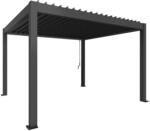 Biohort Pergola Gr. 4 x 3,5 dunkelgrau-metallic 404,5 x 367,5 cm